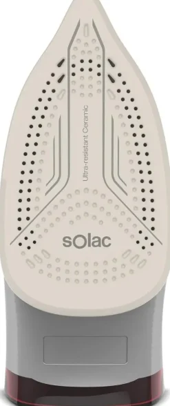 Plancha SOLAC 2800 W 180gr/min Vapor Suela Cerámica Optima Extrem PV2029