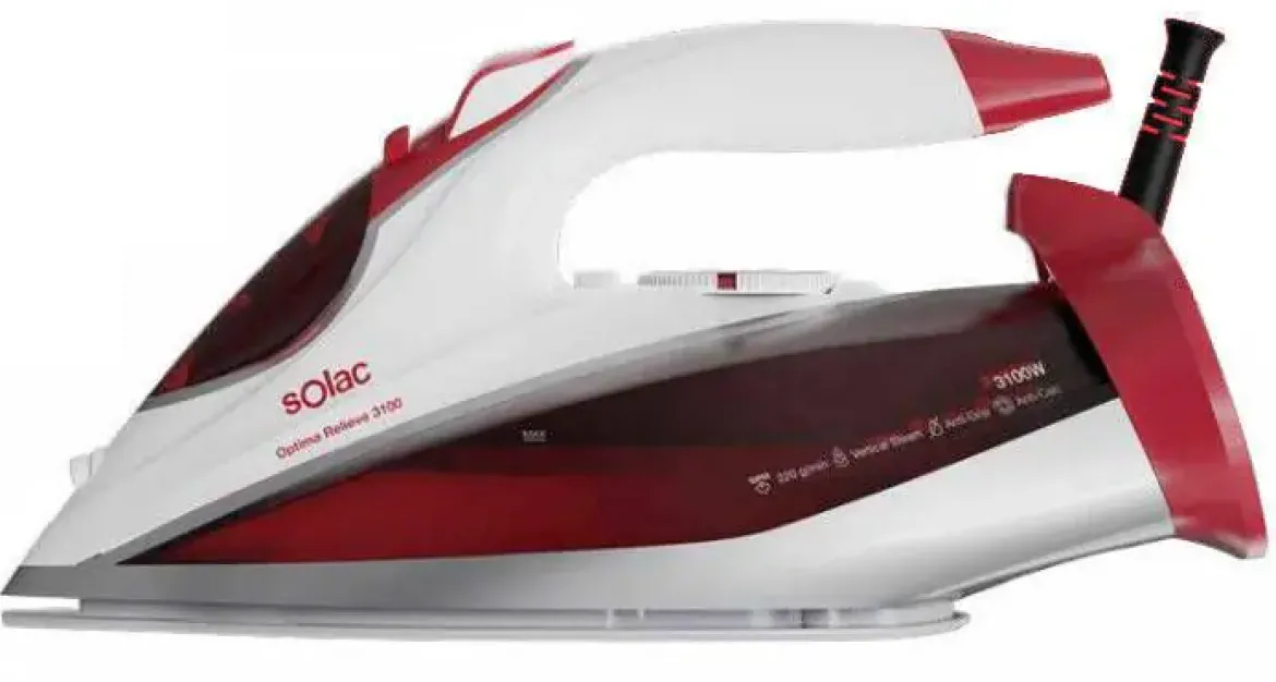 Plancha SOLAC 3100 W 30 gr Optima Relieve 3100 PV2040