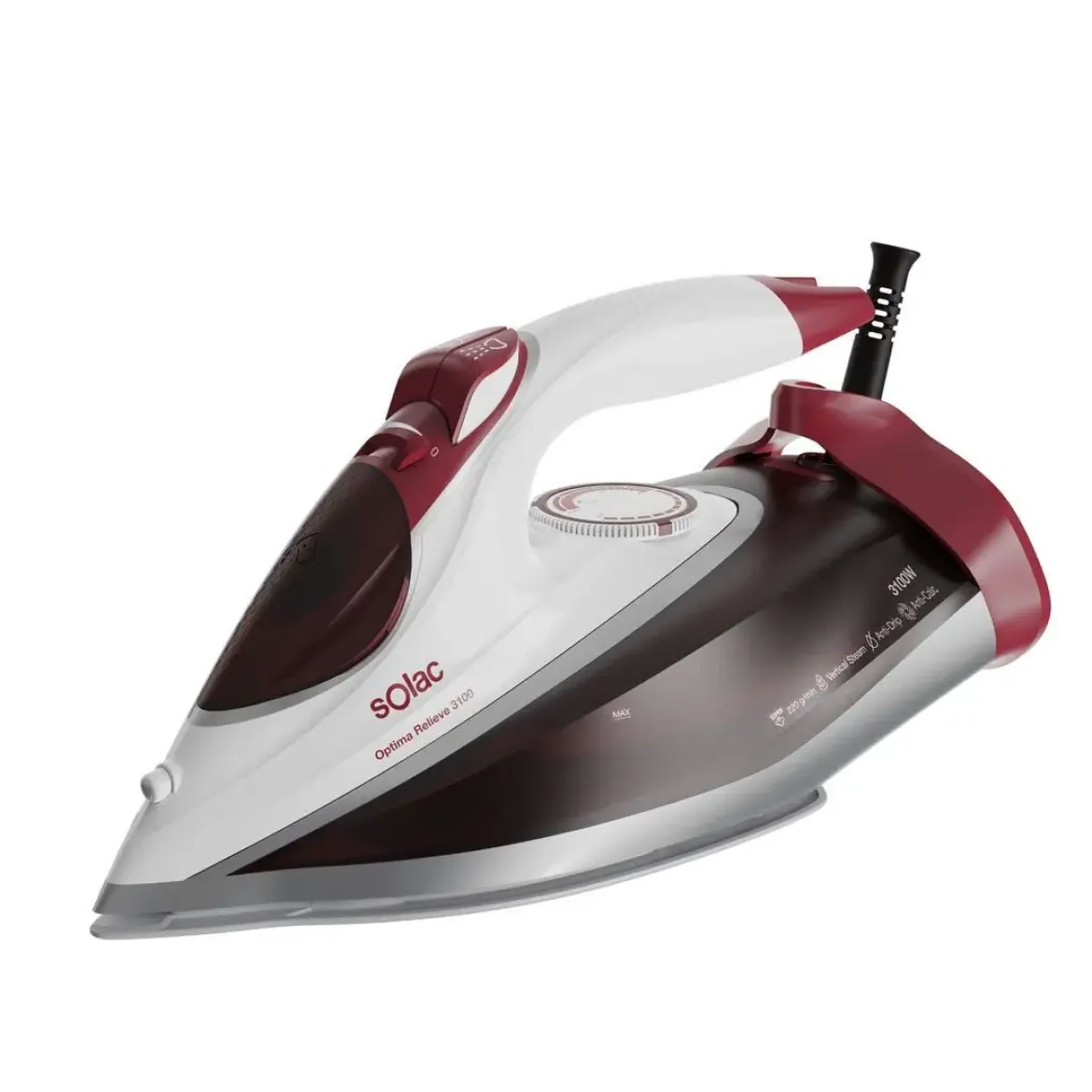 Plancha SOLAC 3100 W 30 gr Optima Relieve 3100 PV2040