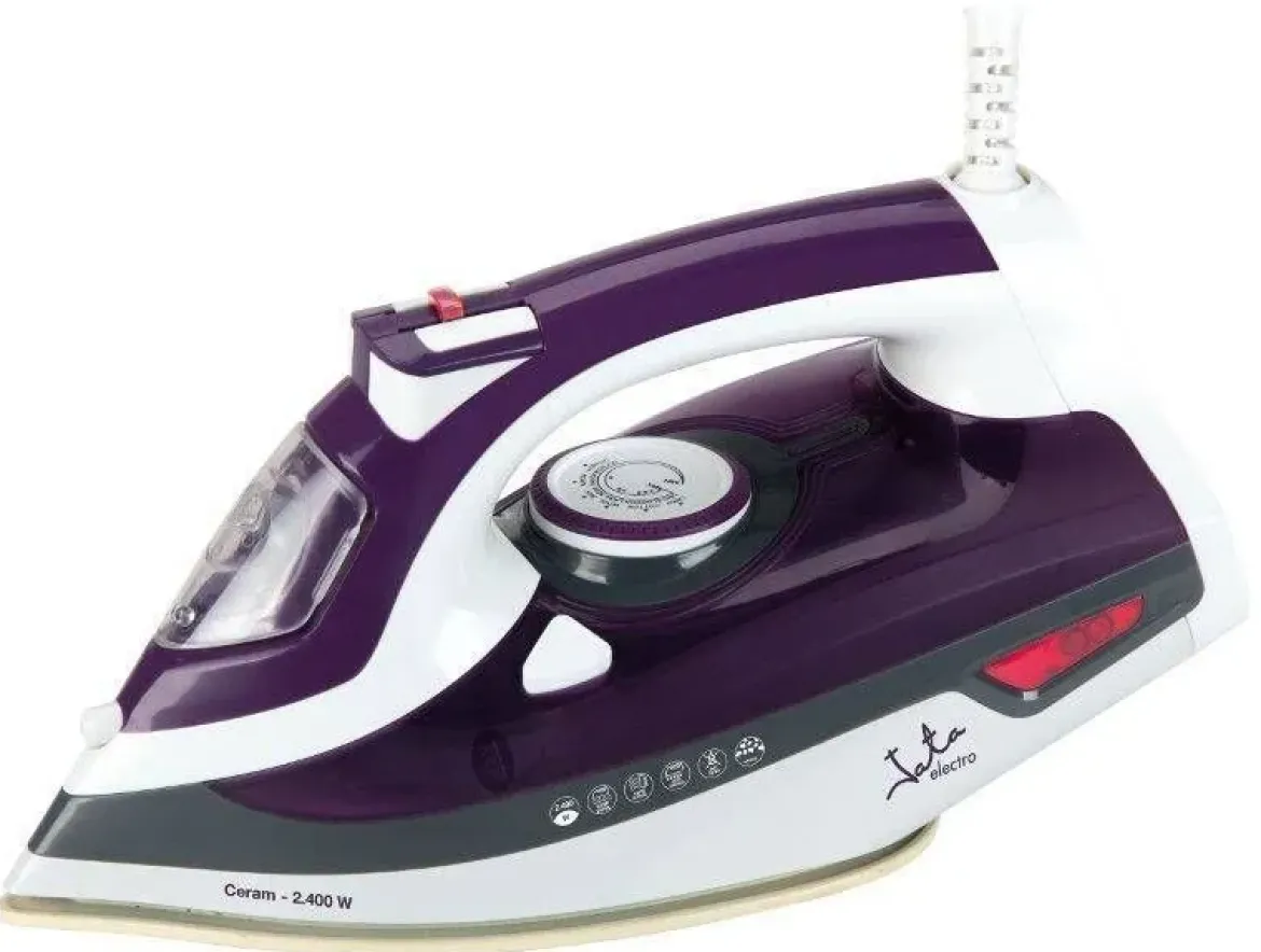 Plancha 2400 W cerámica anti-cal JATA PL221C