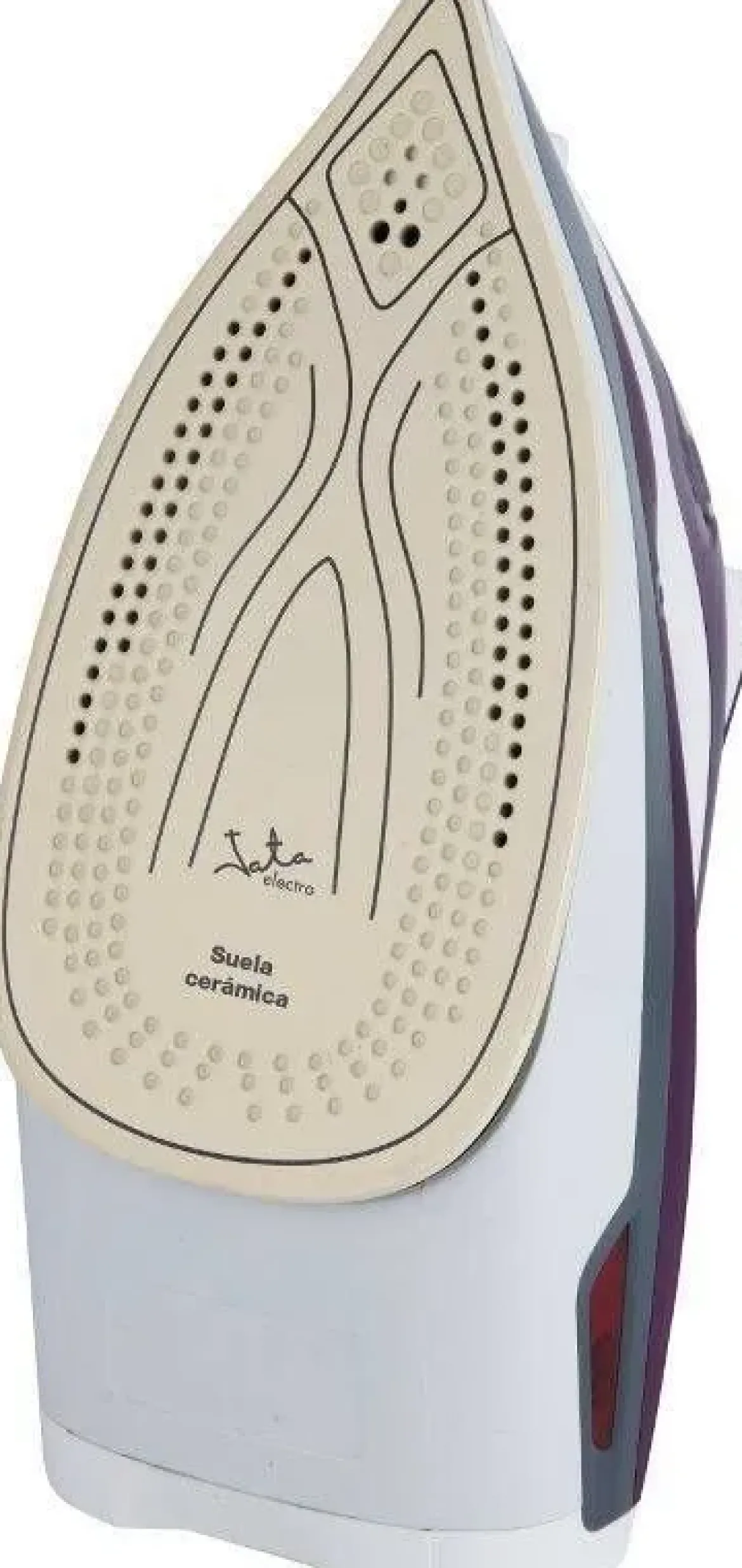 Plancha 2400 W cerámica anti-cal JATA PL221C