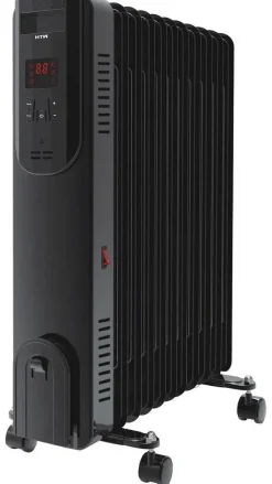 Radiador de Aceite 9 Elementos 2000W Negro HTW CO HTWRAD92000SH