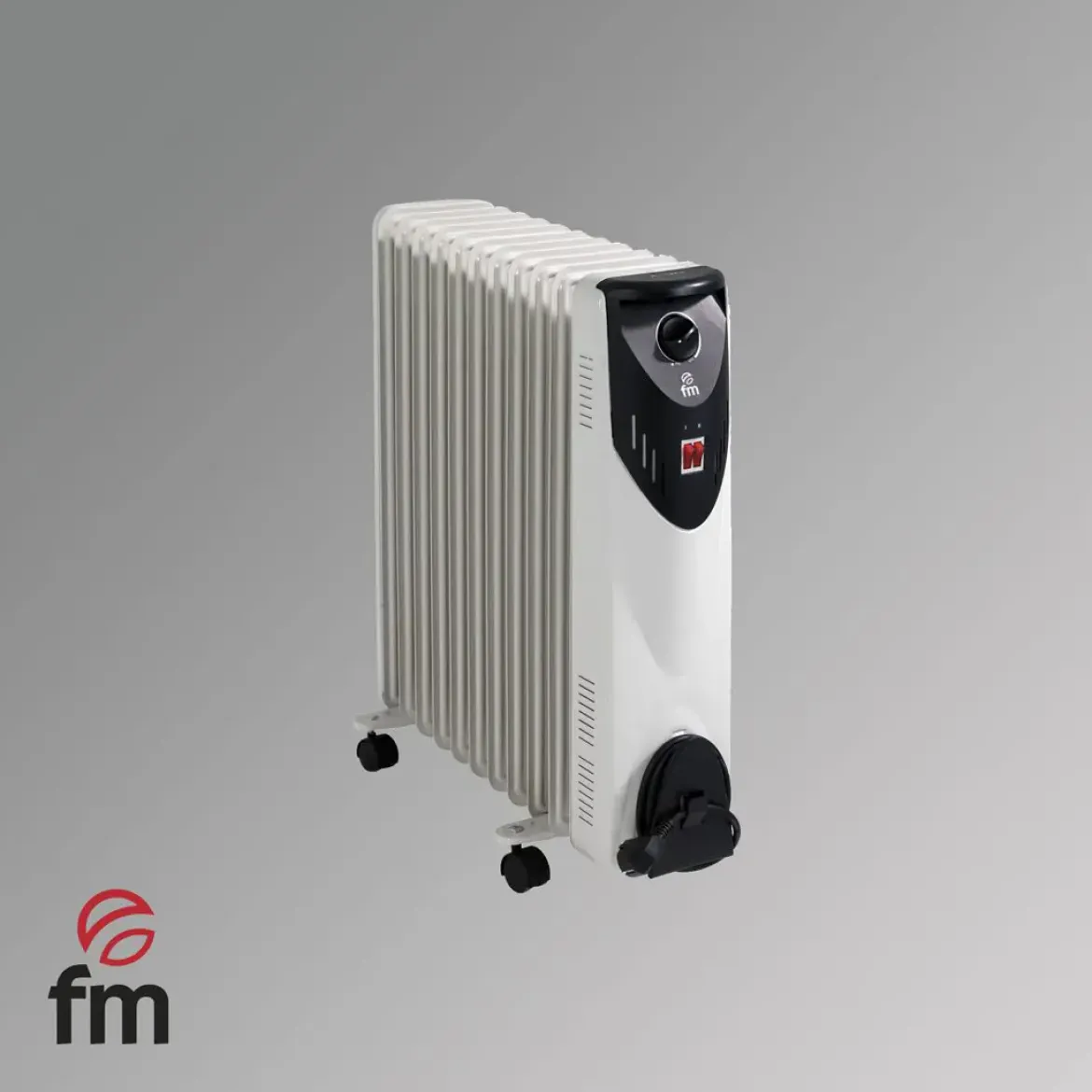 Radiador f.m. aceite 11 elementos 2500 w rw25 fm