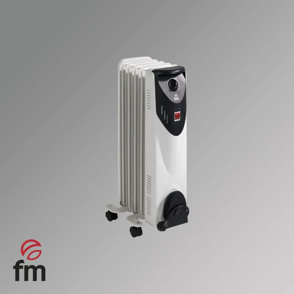 Radiador f.m. aceite 5 elementos 1000w rw10 fm