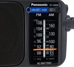 Radio PANASONIC Horizontal con Altavoz Analógica Fm/Am Corrien RF-2400