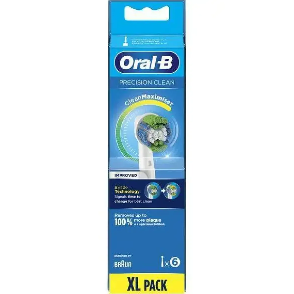 Recambio Cepillo Dental BRAUN EB 20-6 FFS Precission Clean