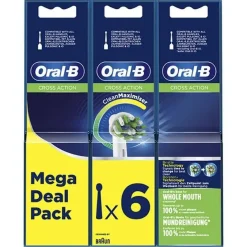 Recambio dental ORAL-B Eb 50-6 Cross Action Pack 6 Uds