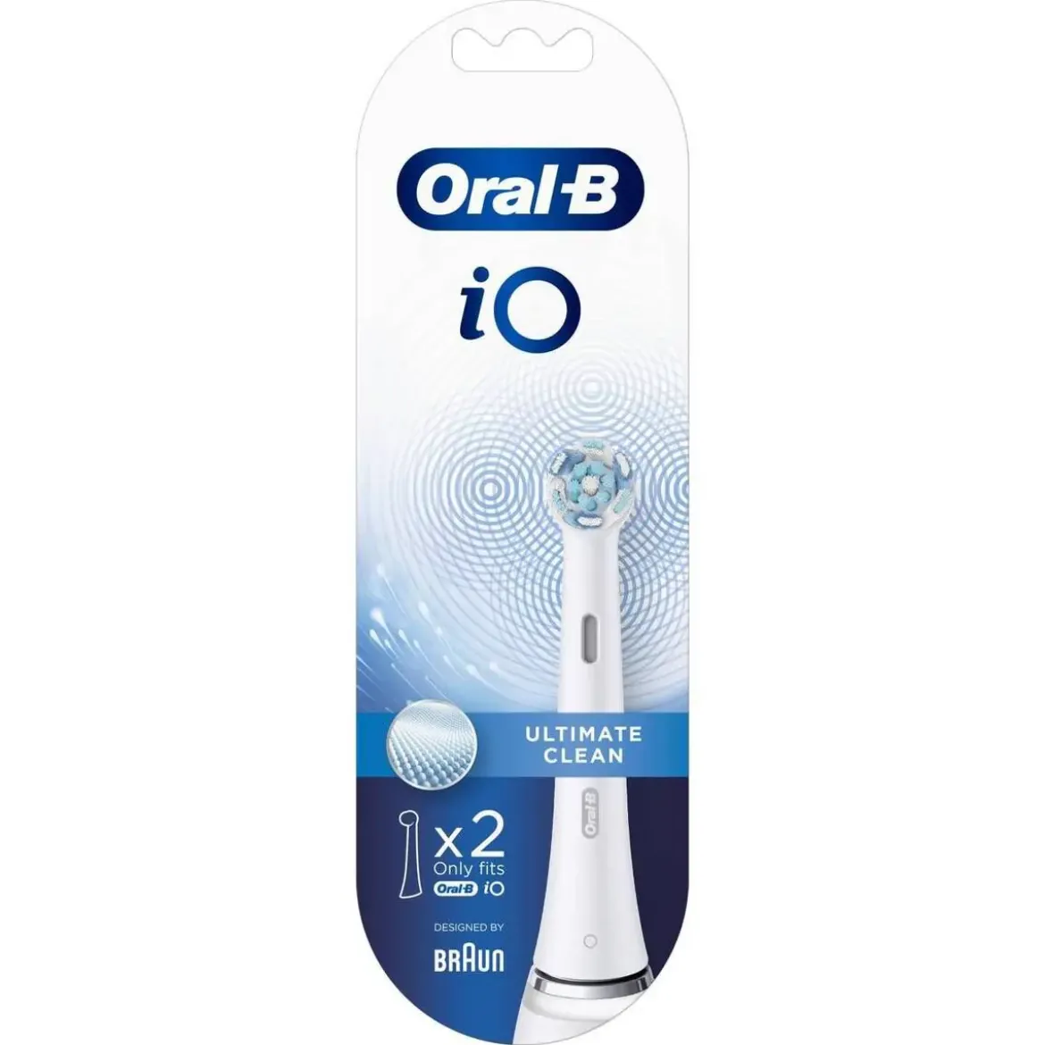 Recambio Dental 2 ud. ORAL-B iO Ultimate Clean CW-2 FFS