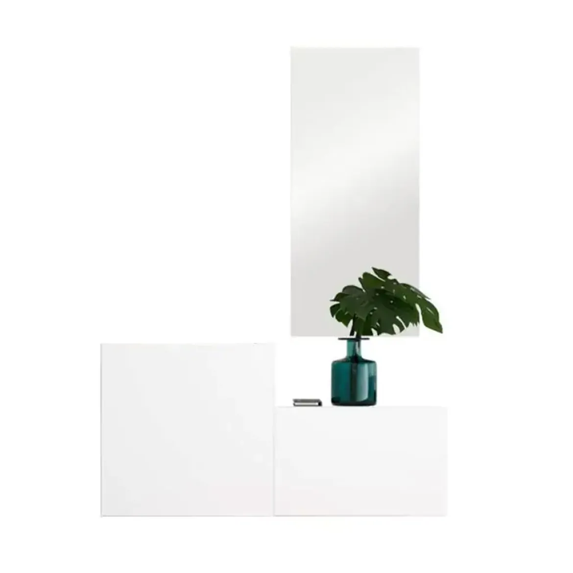 Recibidor 100 cm Acabado Blanco Nº 234