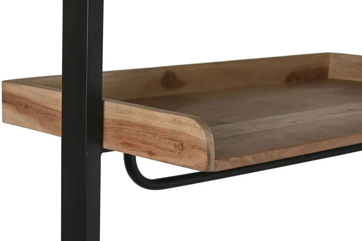 Recibidor de Madera Acacia-Metal 80x200 cm NaturalMB-214722