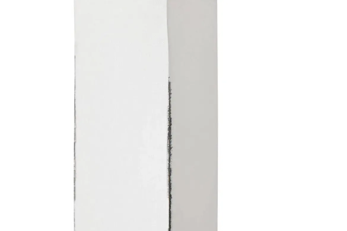 Recibidor de Madera Caobilla con Espejo Blanco Roto MB-211292