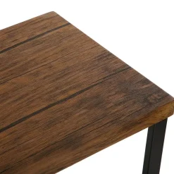 Recibidor de Madera de color Marrón Oscuro TALINE 10330131
