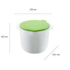 Recipiente para Hacer Queso Lékué