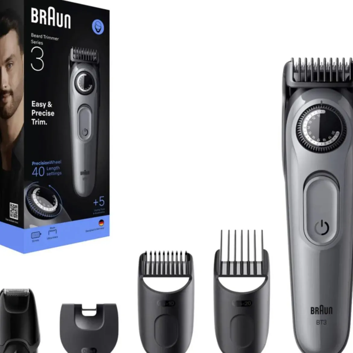 Recortadora de Barba y Cortapelos Series 3 5 en 1 BRAUN BT3560