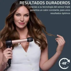 Rizador de Pelo con 3 Tamaños de Ondas Rowenta TWIST CURL CF4620