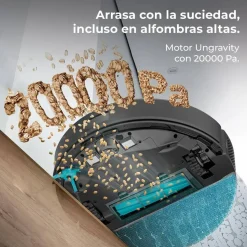 Robot Aspirador con Autovaciado y Fregado CONGA Y70 CECOTEC A01_EU01_114521