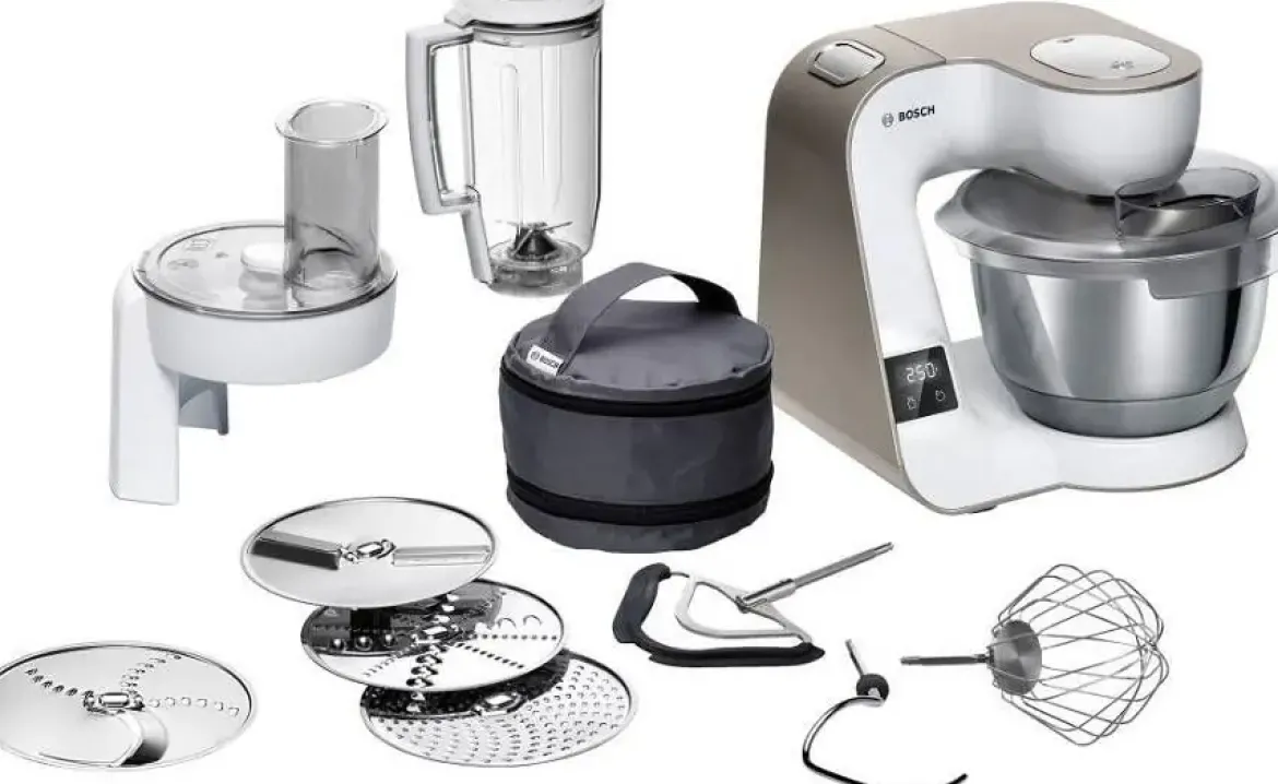 Robot Cocina BOSCH MUM5 1000W, Accesorios, Champagne MUM5XW20
