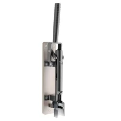 Sacacorchos de Pared 110 Lux en Color Gris Acero con Soporte BOJ