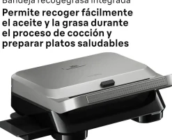 Sandwichera Grill y Gofrera 800W Placas Extraíbles BRAUN SM5006