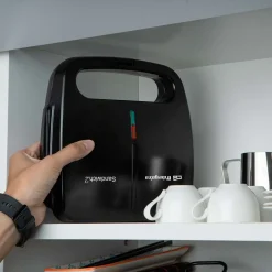 Sandwichera Orbegozo Antiadherente 700W Negra SW4910