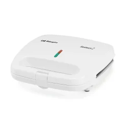 Sandwichera Orbegozo Antiadherente 700W Blanca SW4915