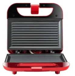 Sandwichera SOLAC 2 Cavidades Roja Buon Panini IISD5058