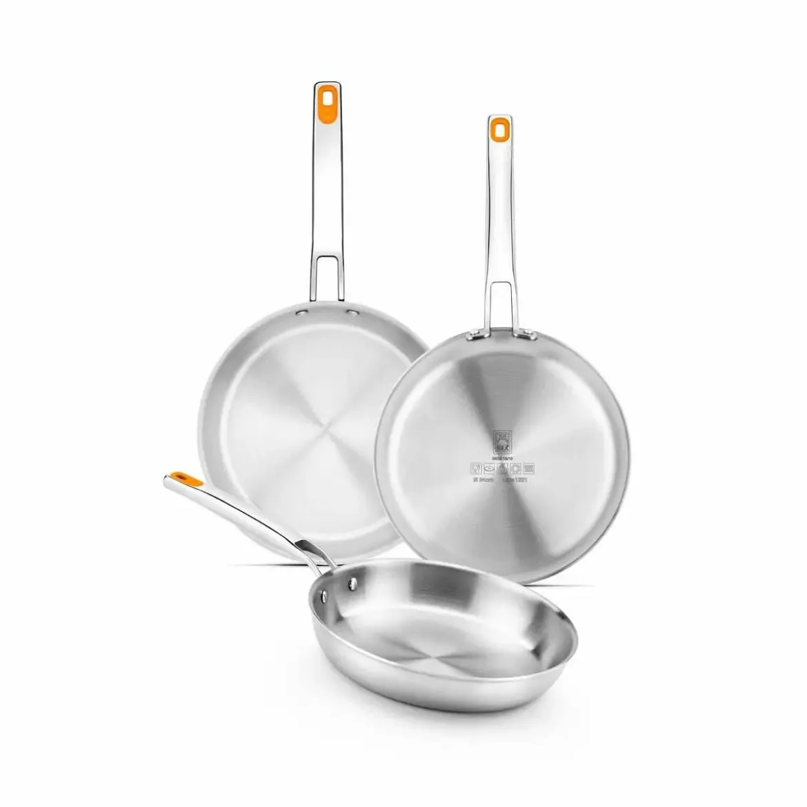 Sartén 20 cm Efficient Inox BRA A121820