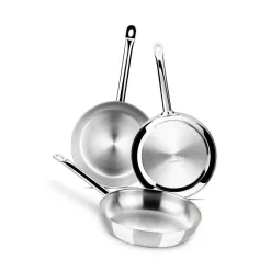 Sartén de 24 cm de Acero Inoxidable ChefM461224