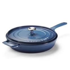 Sartén Hierro Fundido Esmaltado Azul 30 cm 3.8L 31700158