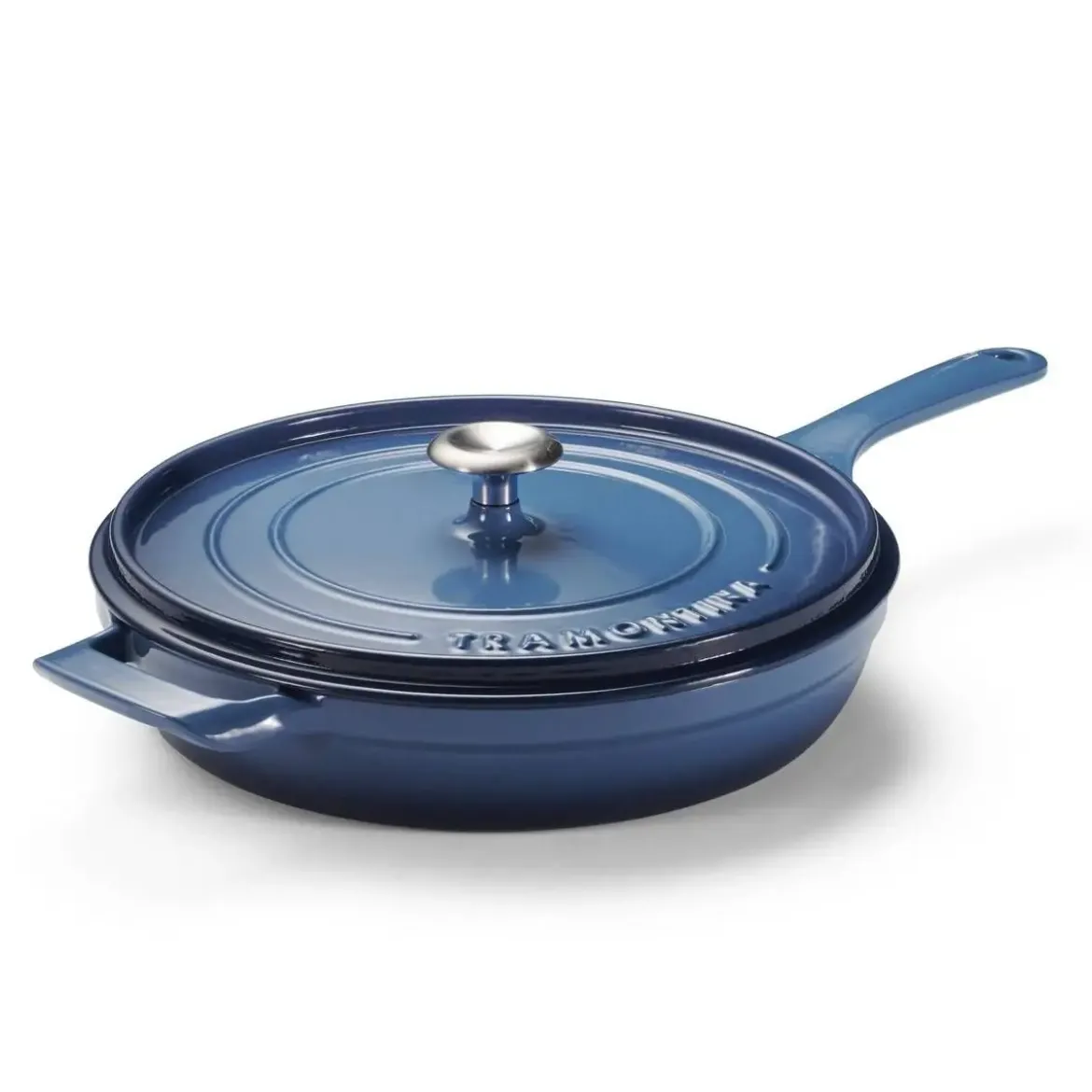 Sartén Hierro Fundido Esmaltado Azul 30 cm 3.8L 31700158