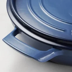 Sartén Hierro Fundido Esmaltado Azul 30 cm 3.8L 31700158