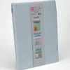 Sábana Bajera Ajustable Color Plata Cama de 90