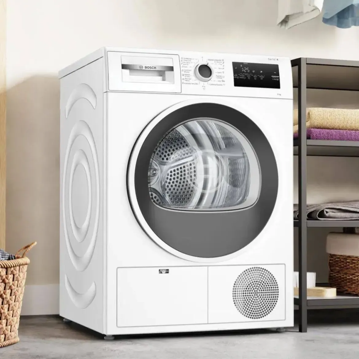 Secadora con Bomba de Calor 8 Kg 60 cm BOSCH WTR83200ES