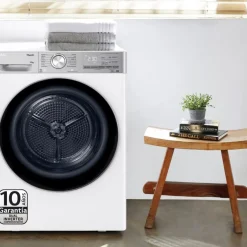 Secadora LG 9 kg Bomba Calor A++ Cristal RH90V5AV6N