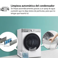 Secadora LG 10kg Bomba Calor A+++ RH10V9AV2WR
