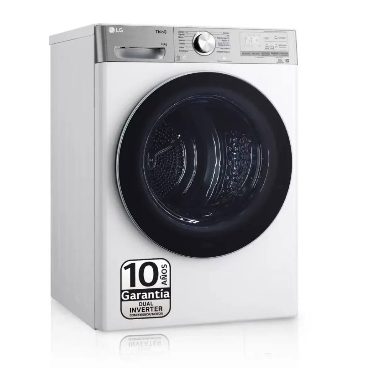 Secadora LG 10kg Bomba Calor A+++ RH10V9AV2WR