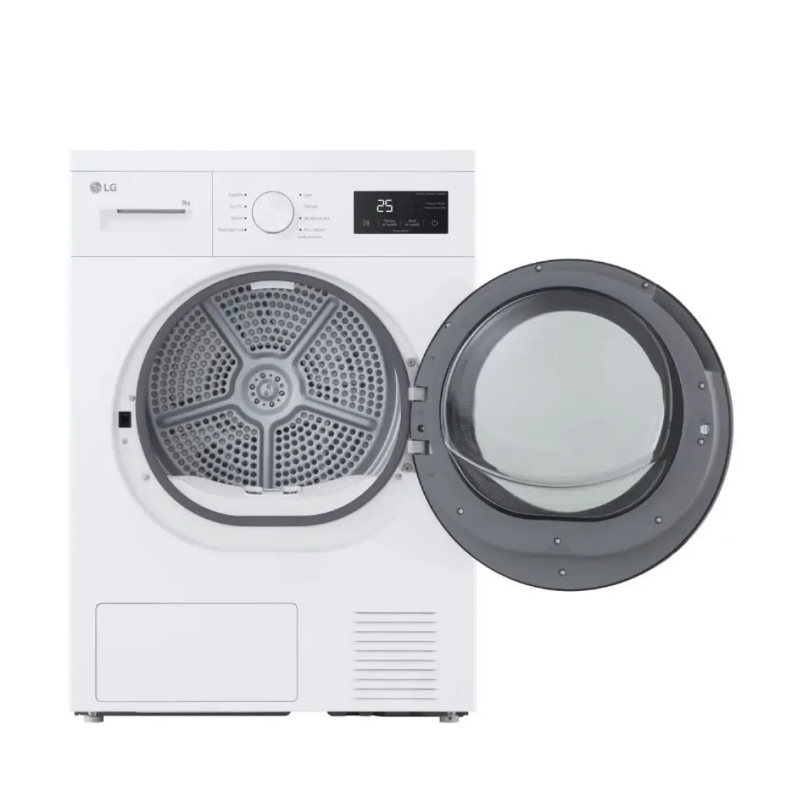 Secadora LG 8 kg Bomba Calor Clase D RHA1008NWK