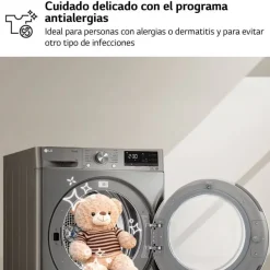 Secadora LG 9 KG Bomba de Calor A+++ RH90V9PV2N
