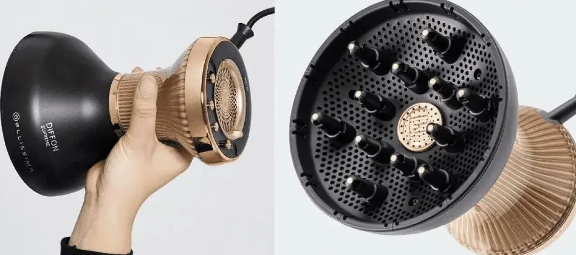 Secador Bellissima Difusor Supreme 700W Rizos Perfectos 11824