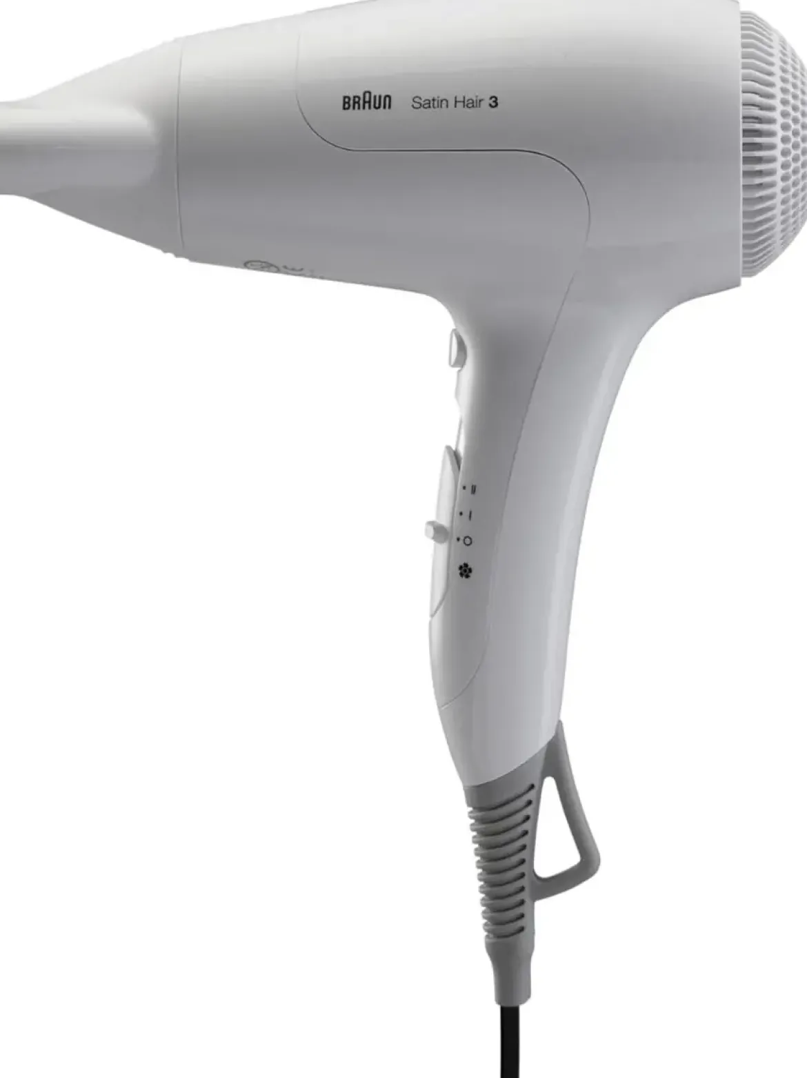 Secador BRAUN 2000 W Blanco Ionico HD380