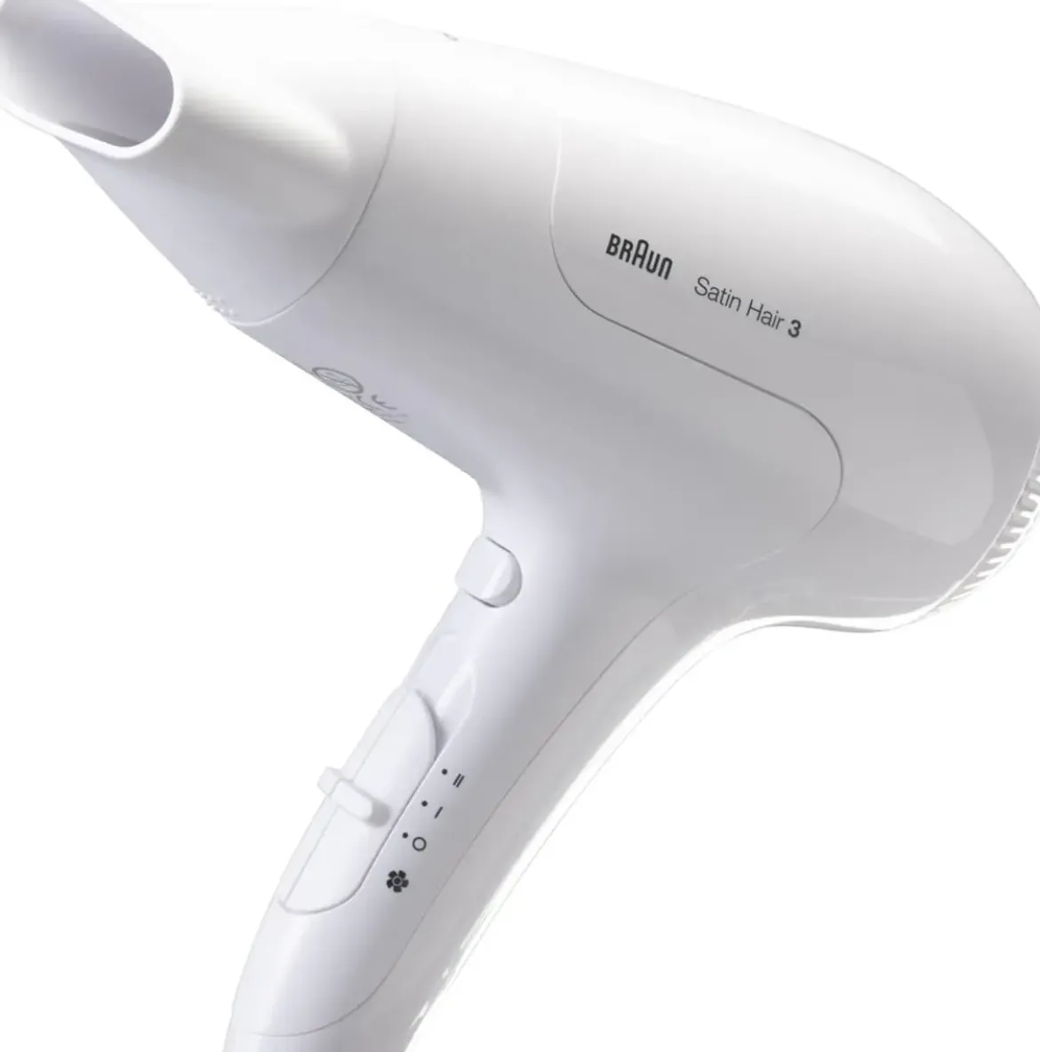 Secador BRAUN 2000 W Blanco Ionico HD380