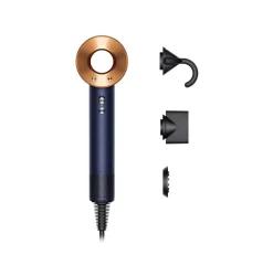 Secador de Pelo con Accesorios Dyson SUPERSONIC Blue Prussi/Rame