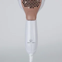 Secador de pelo JATA viaje 1200W plegable difusor blanco SC47B