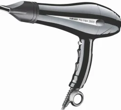 Secador HAEGER Pro Hair 2300 W con Difusor y Boquilla Fina HD230011B
