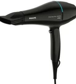 Secador PHILIPS 2100w AC Ionico con Boquilla y Negro BHD272/00