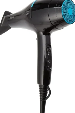Secador PHILIPS 2100w AC Ionico con Boquilla y Negro BHD272/00
