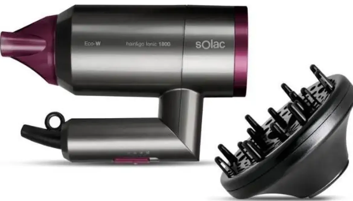 Secador SOLAC SV7015 Hair&Go 1800 W S90005500