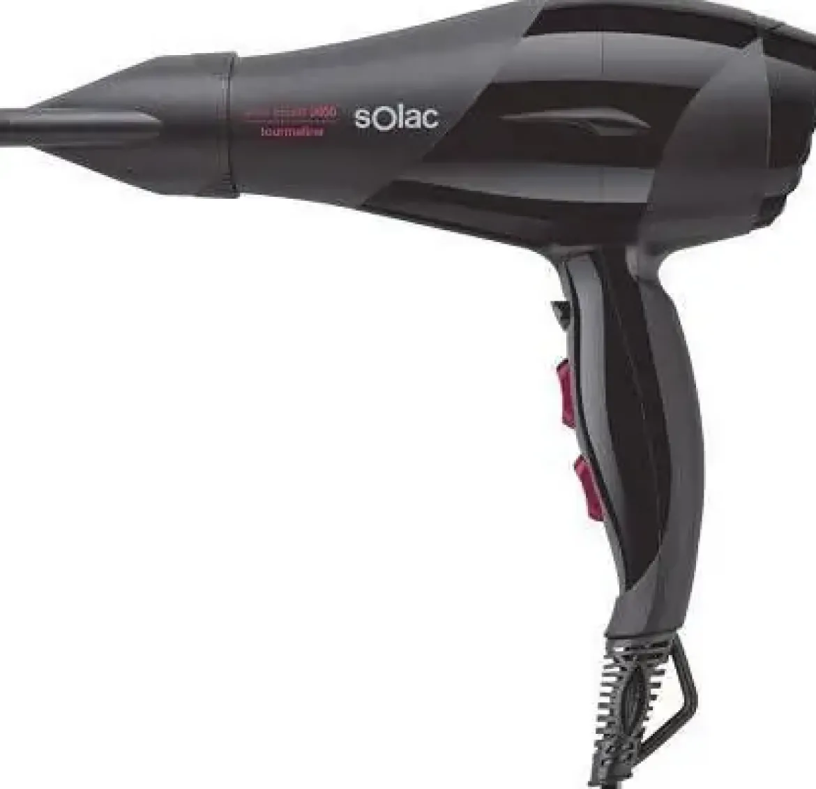 Secador SOLAC 2600 W Ionico AC Recubrimiento Turmalina SP7170