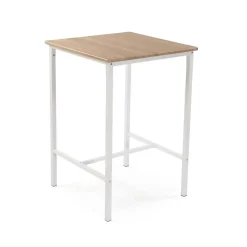 Set de Mesa con 2 Taburetes Madera y Metal 20880137