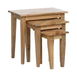 Set de 3 Mesitas de Madera de Mango 613009